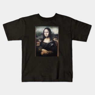 mona lisa Kids T-Shirt